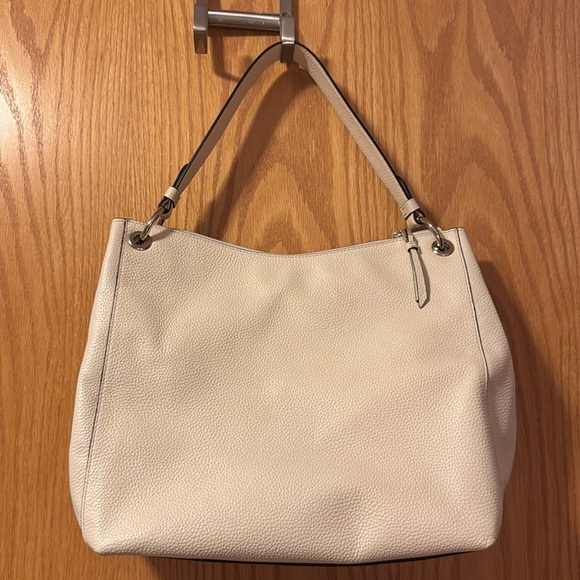 Kate Spade white pebbled leather shoulder bag - Picture 2 of 12